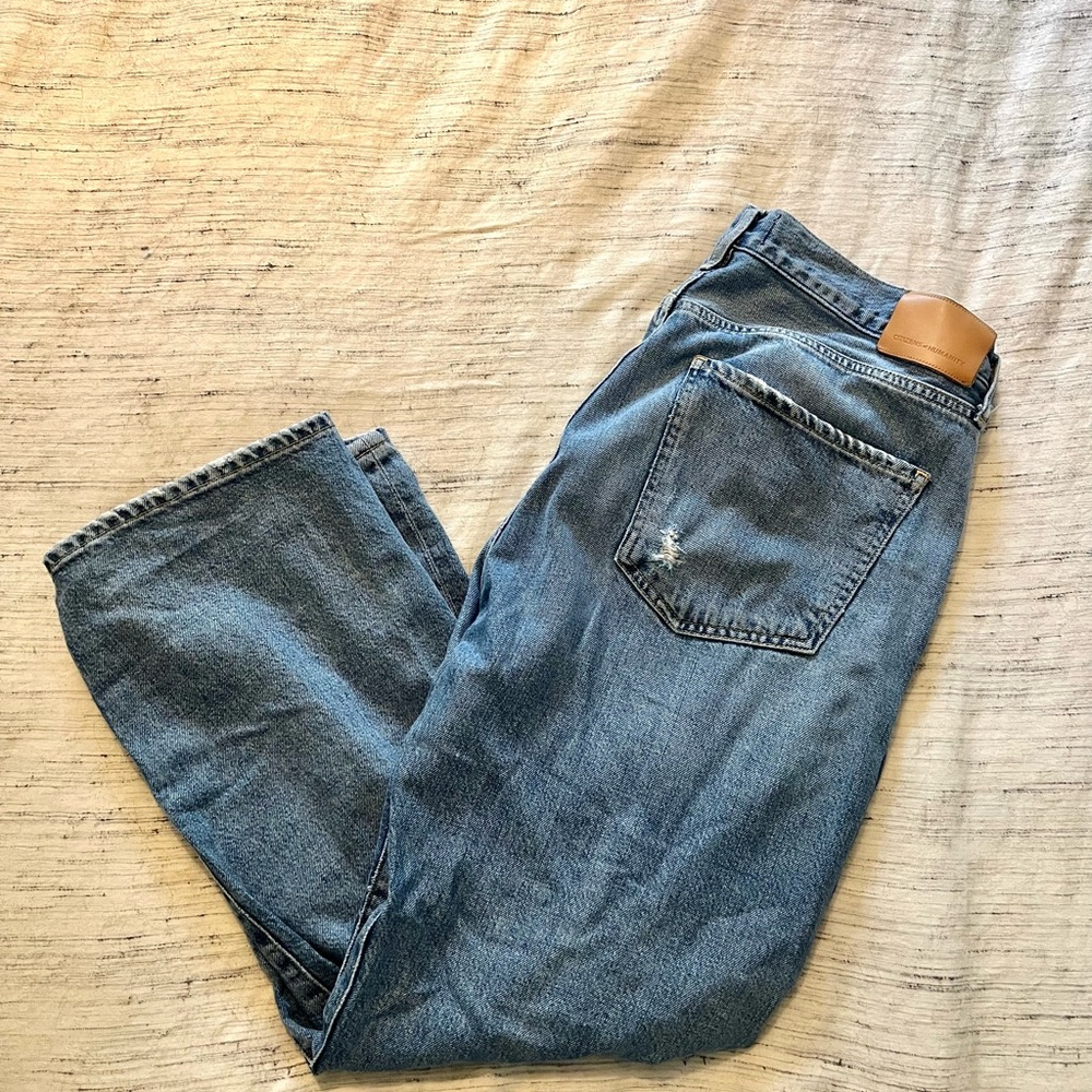 Citizens of Humanity Emery Crop - Classic relaxed crop straight leg jeans